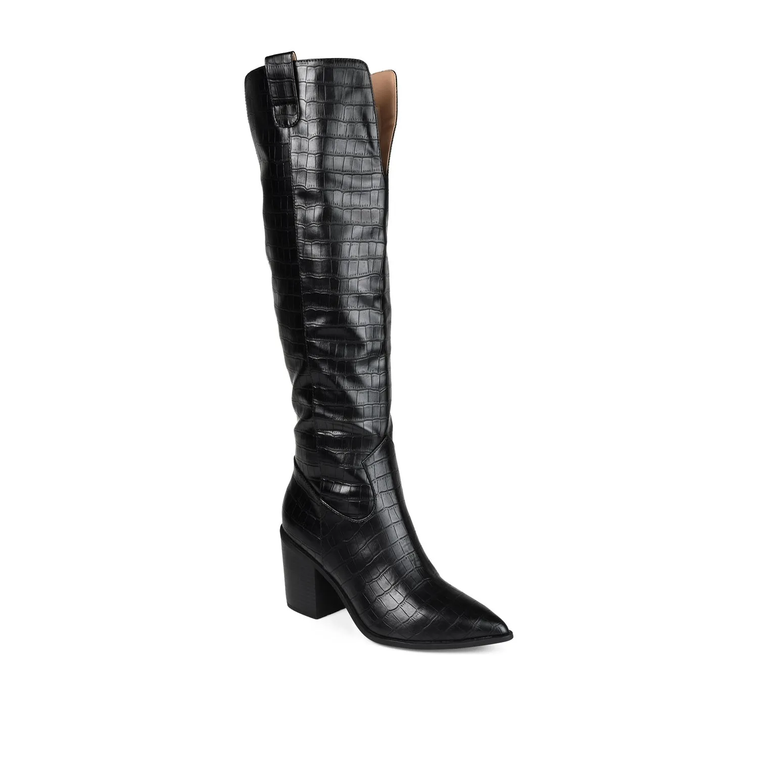 Best Rated Tactical Boots THERESE COWGIRL BOOTS IN CROCO