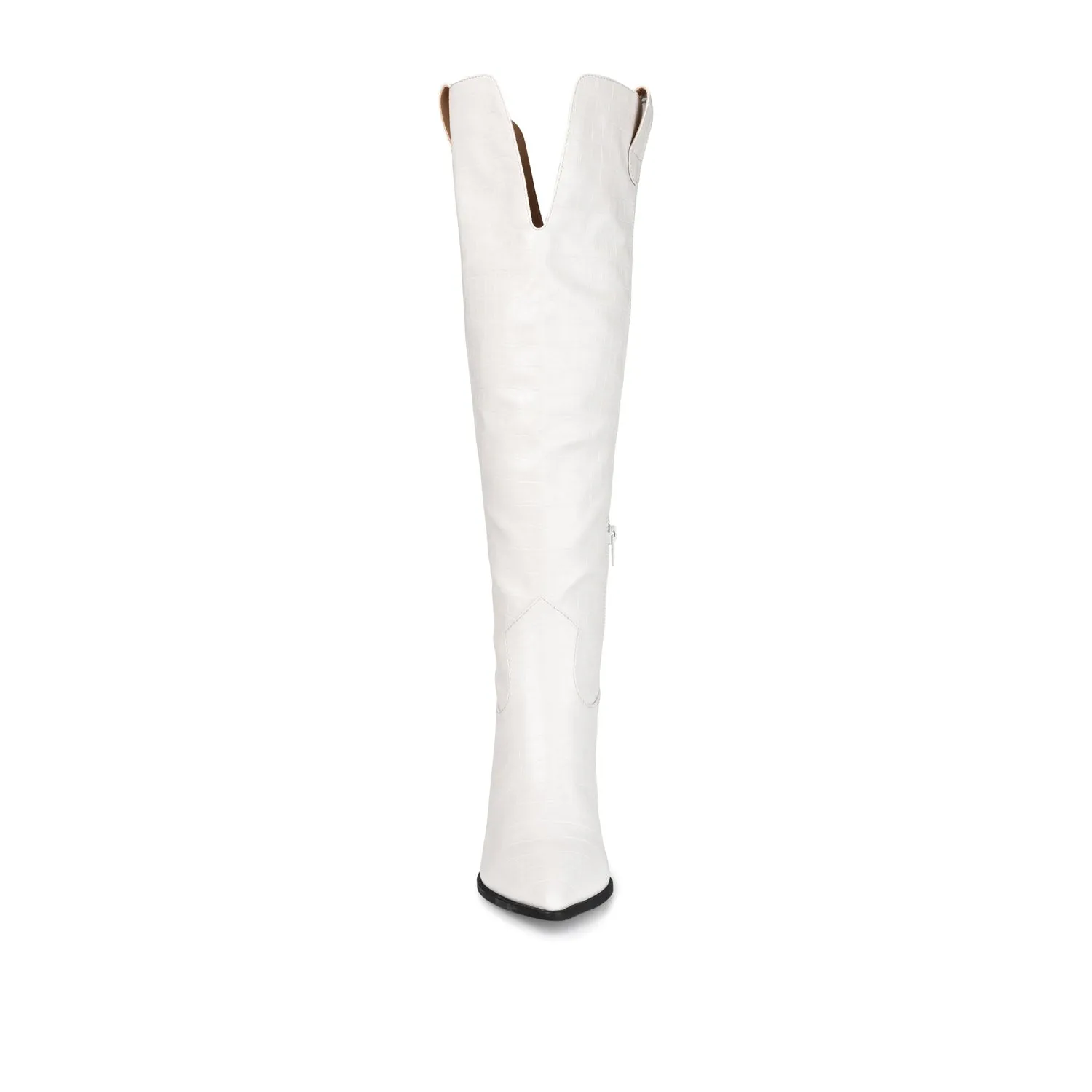 THERESE COWGIRL BOOTS IN CROCO Dr Jadon Boots