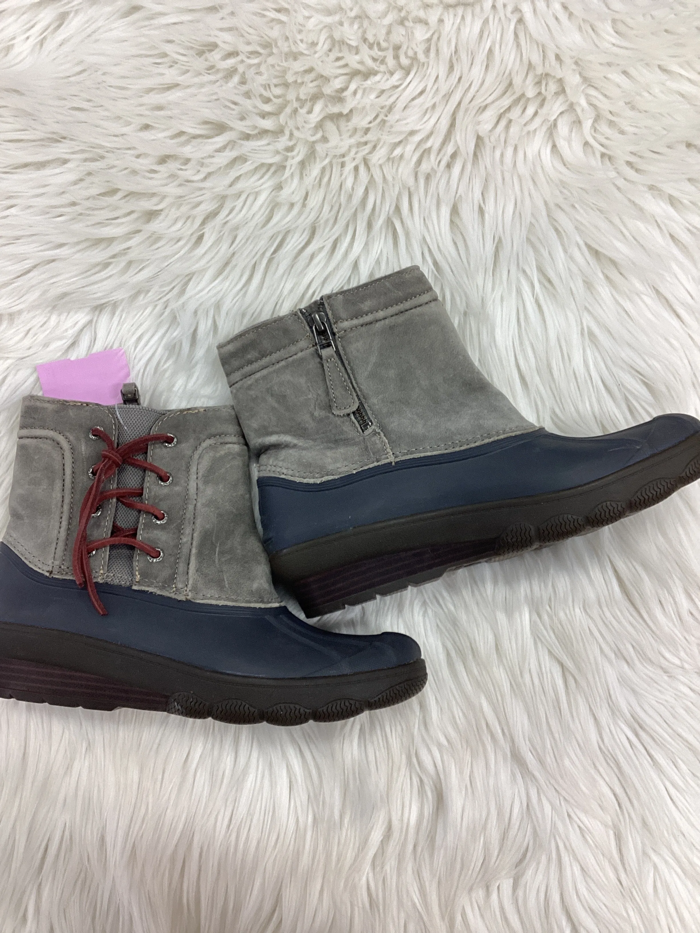 Stylish Work Boots Boots Snow By Sperry In Grey, Size:8