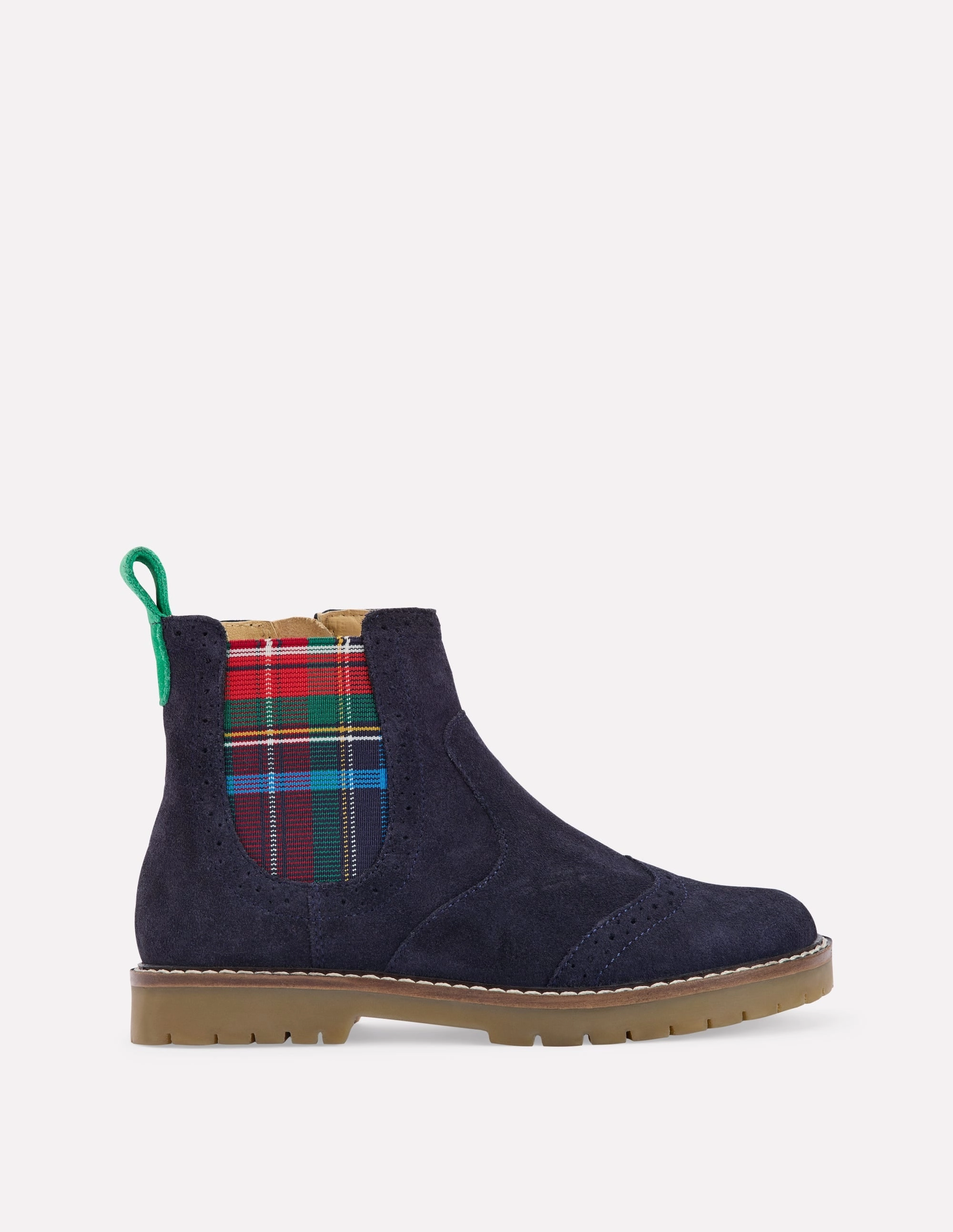 Cowboy Boots Cheap Suede Chelsea Boots-College Navy Suede