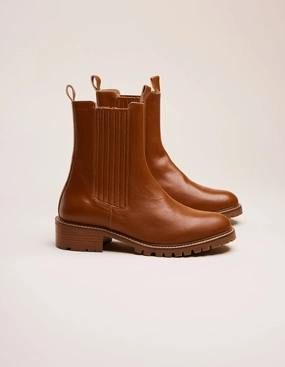 Bottines Dorianne - Cuir cognac Mountain Gear Boots