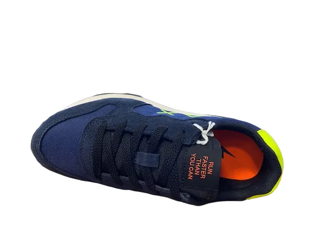 Brahma Sneakers Sun68 sneakers da ragazzo Tom Fluo Z42302T 07 navy blue