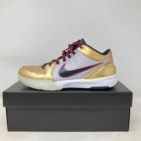 Nike Kobe 4 Protro Gold Medal (2024) Amare Stoudemire Basketball Shoes