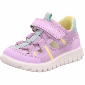 Superfit Violett/Yellow Sport7 Mini Sneakers Rod Laver Sneakers