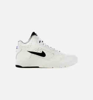Basketball Shoe Companies Air Flight Lite Mid Mens Lifestyle Shoe - White/Black