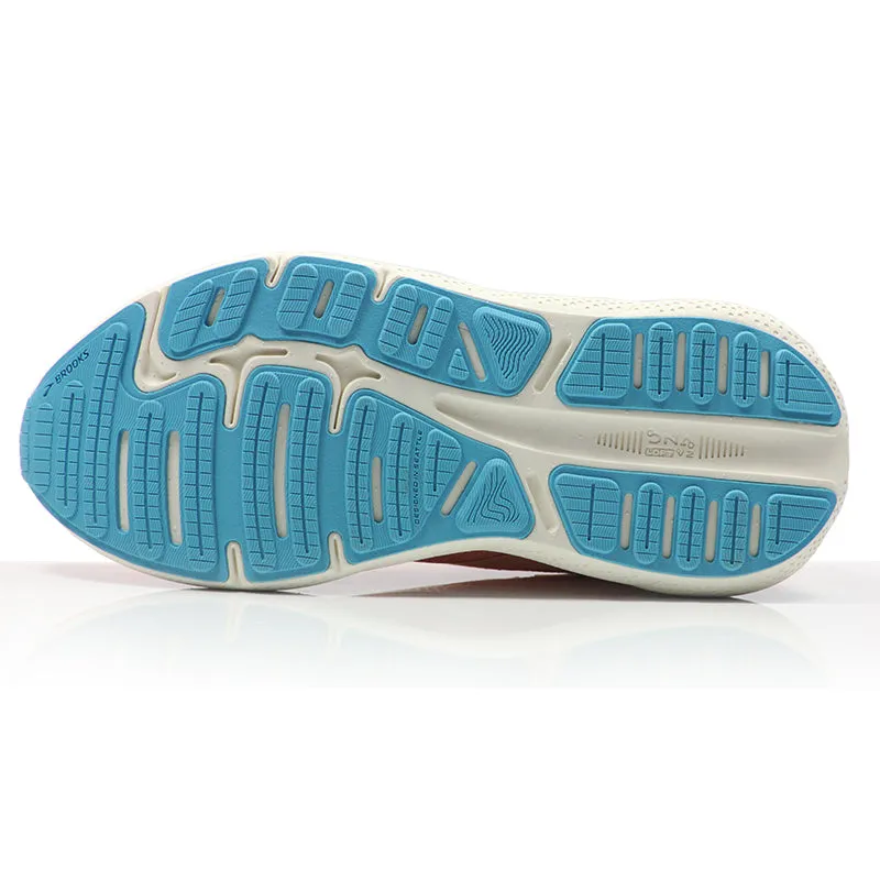 Running Shoes For Cheap Brooks Ghost Max Women's Running Shoe - Papaya/Apricot/Blue