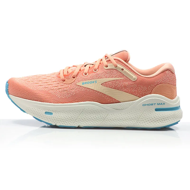 Shoe Stores Running Brooks Ghost Max Women's Running Shoe - Papaya/Apricot/Blue
