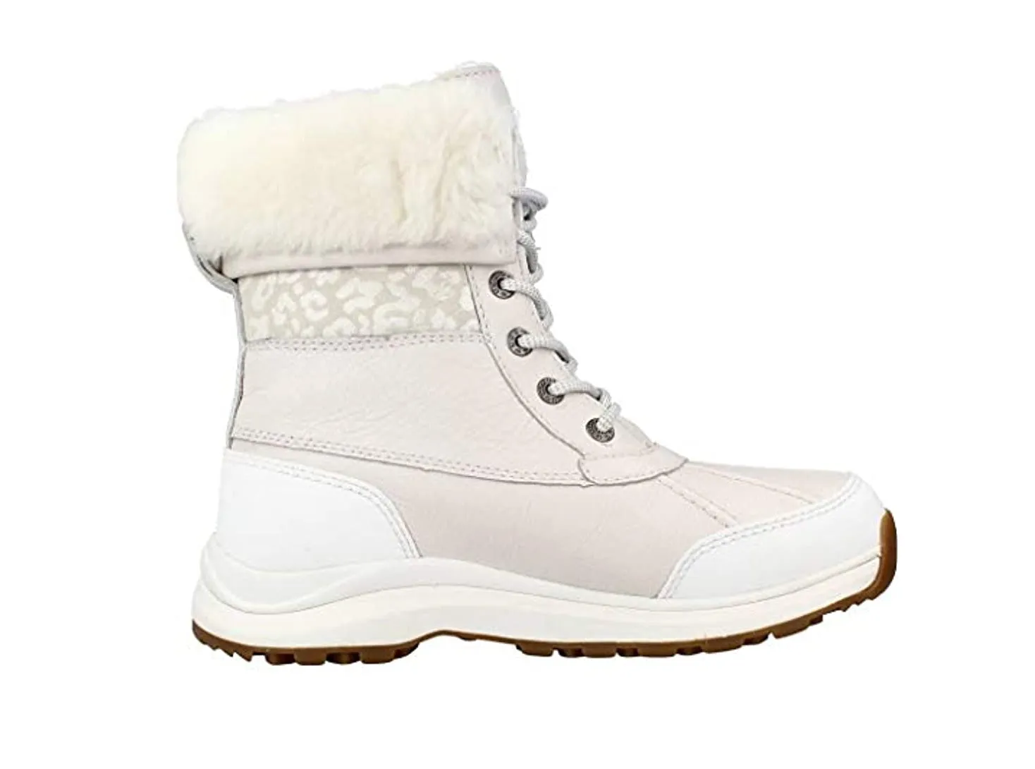Leather Sock Boots UGG Women's Adirondack III Leopard Snow Boots