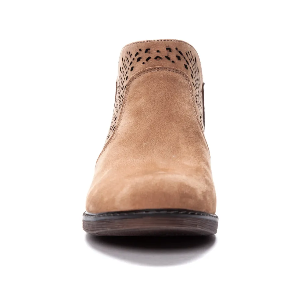 Propet Remy Taupe Nubuck Bootie (Women's) Camo Rain Boots