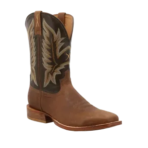 Trail Running Boots Twisted X Men's Tech X Buff Tan & Burnt Olive Western Boots MXTL002