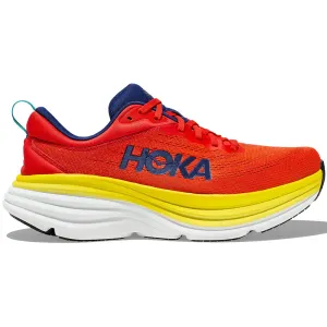Men's Hoka Bondi 8, Red Alert/Flame, 11 D Medium Reviews