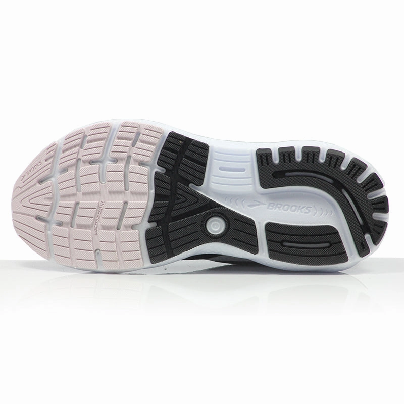 Good Running Shoes For Heavy Runners Brooks Ghost 16 Women's Running Shoe - Black/White/Orchid Ice