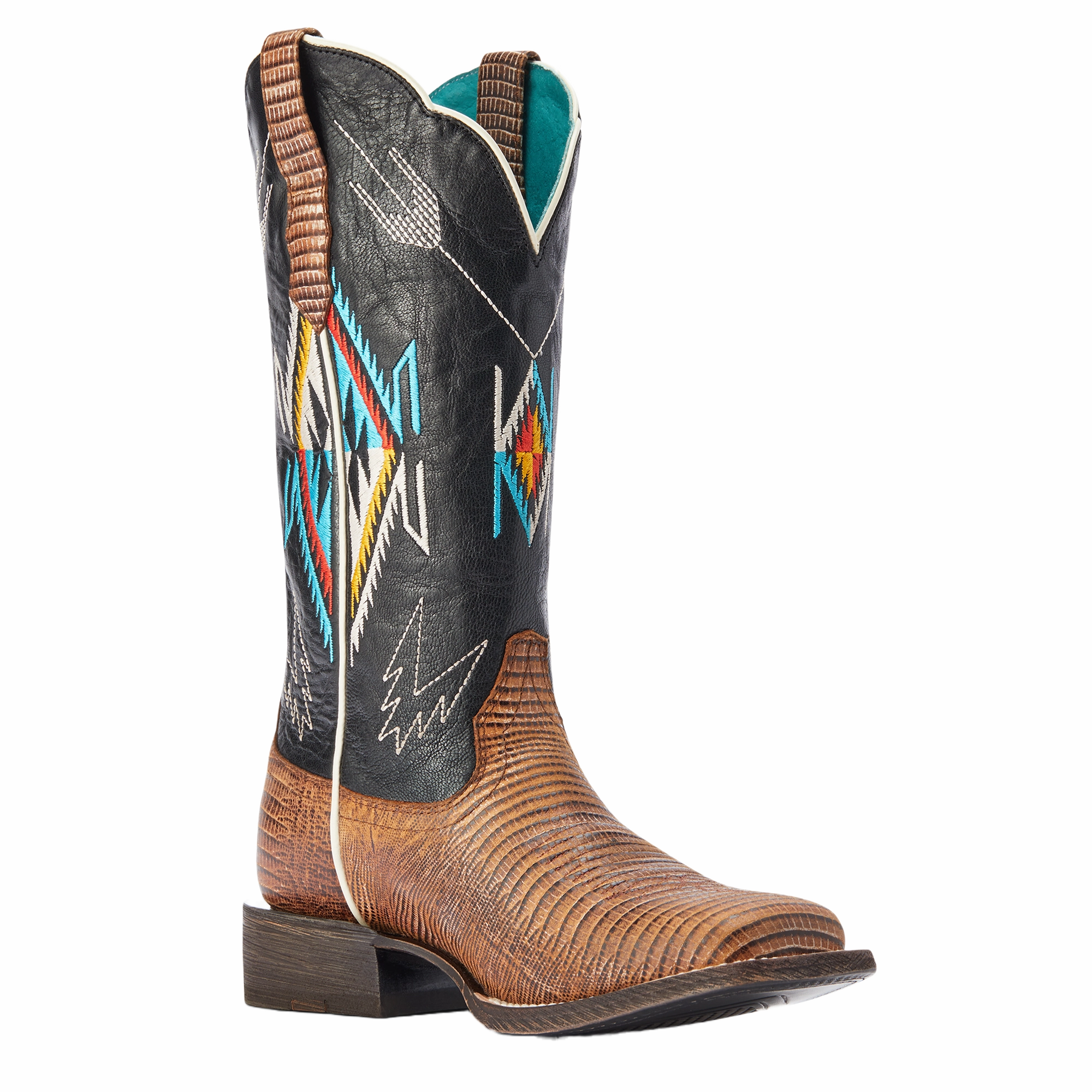 Ariat Ladies Frontier Chimayo Kona Brown Western Boots 10042573 Approved Boots