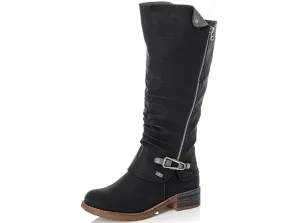 Ugg Mini Boots Womens Rieker Fabriza 52 Shwarz