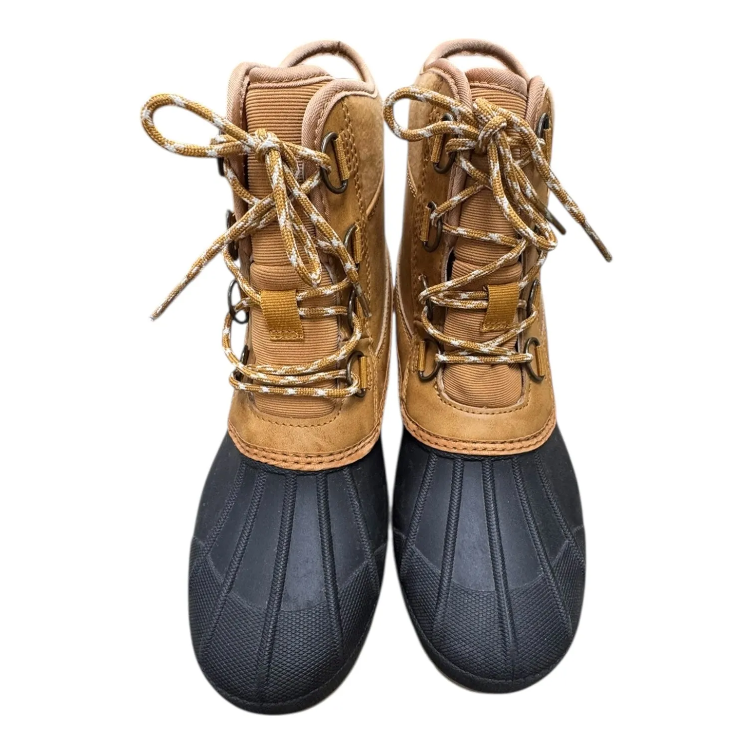 Cream Cowgirl Boots Boots Snow By Universal Thread In Brown, Size:11