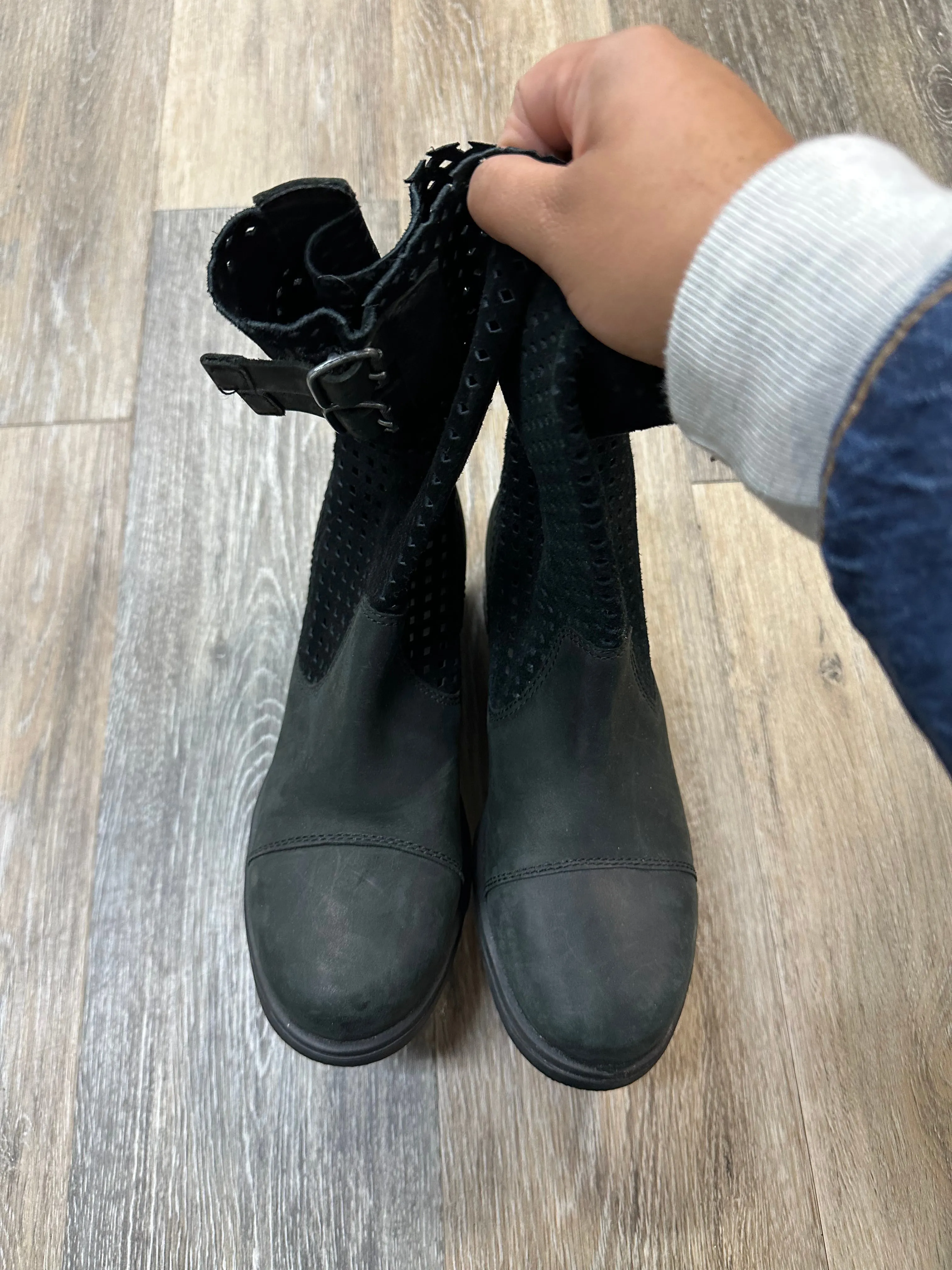 Boots Ankle Flats By Sorel In Black, Size: 7 Jeweled Ankle Boots