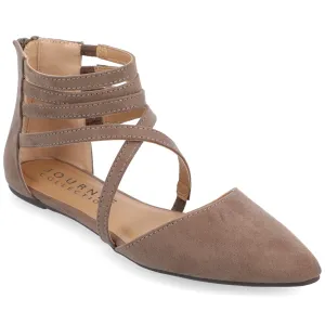 Winter Flat Pedal Shoes Journee Collection Women's Tru Comfort Foam Marlee Flat