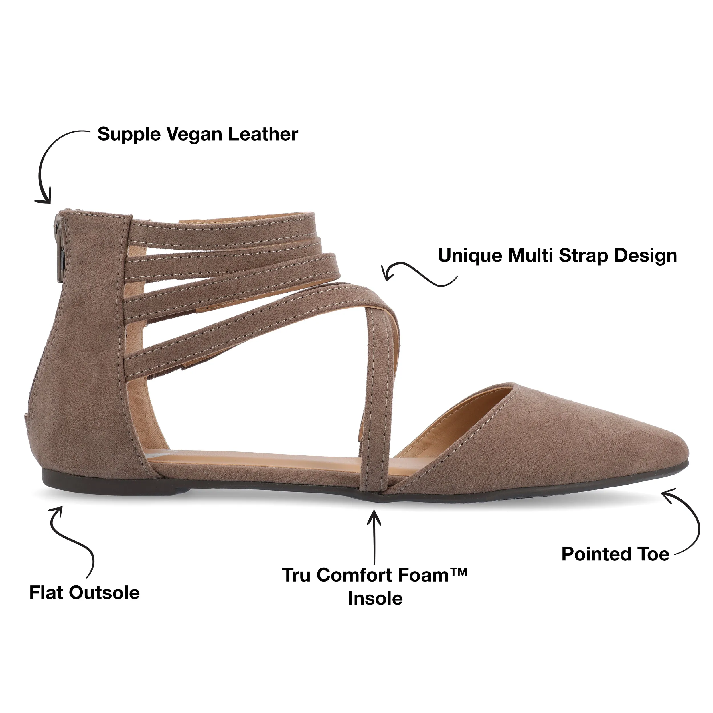 Journee Collection Women's Tru Comfort Foam Marlee Flat