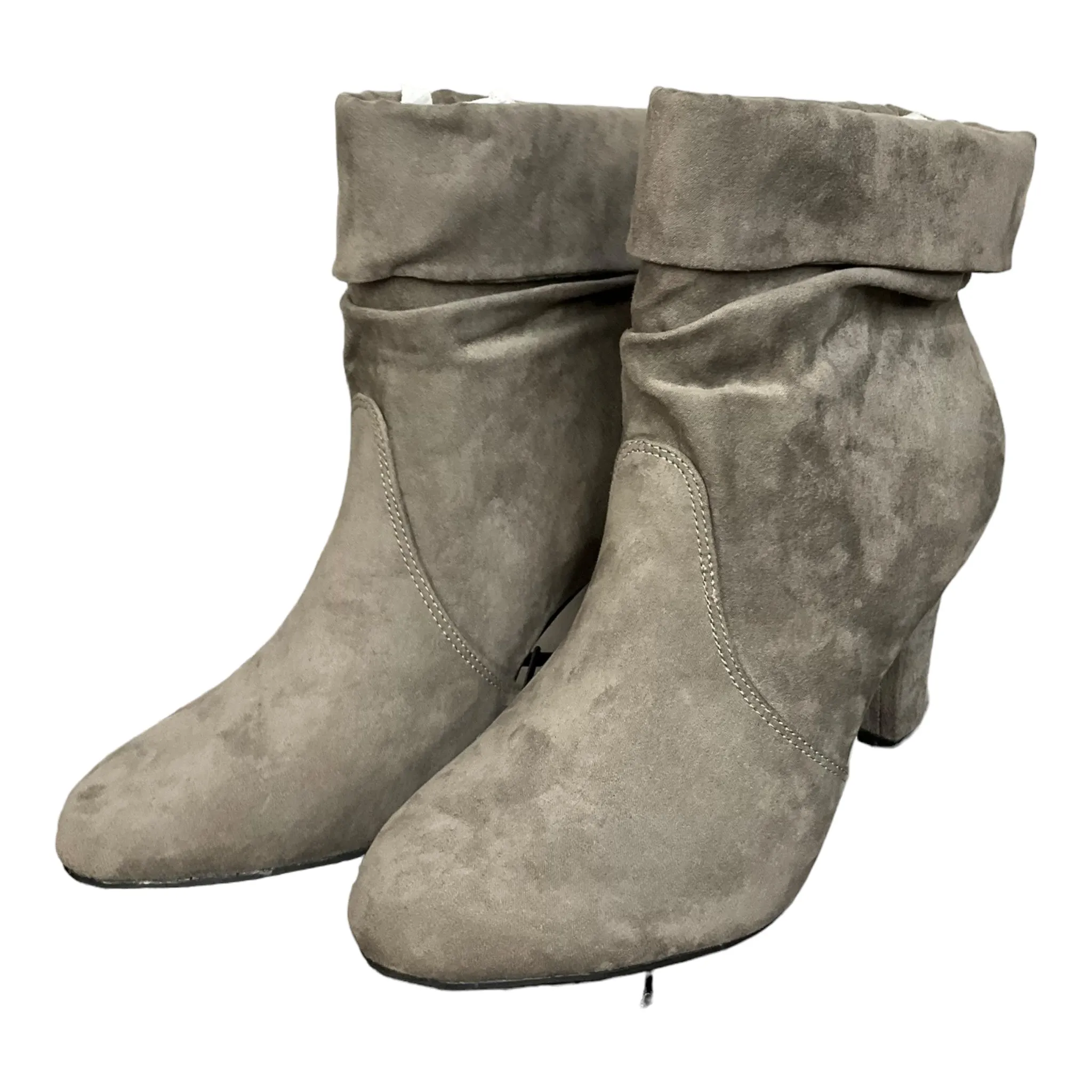 Muck Boots Ankle Boots Grey Boots Ankle Heels Express, Size 10