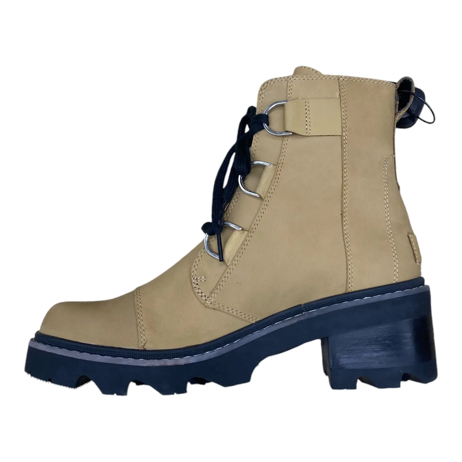 Wide Calf Ankle Boots Boots Ankle Flats By Sorel In Tan, Size: 10