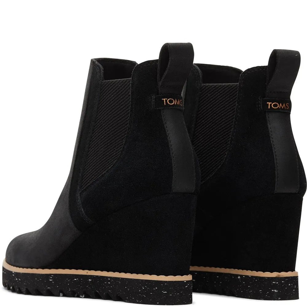 Leopard Print Kitten Heel Ankle Boots TOMS Maddie Boot