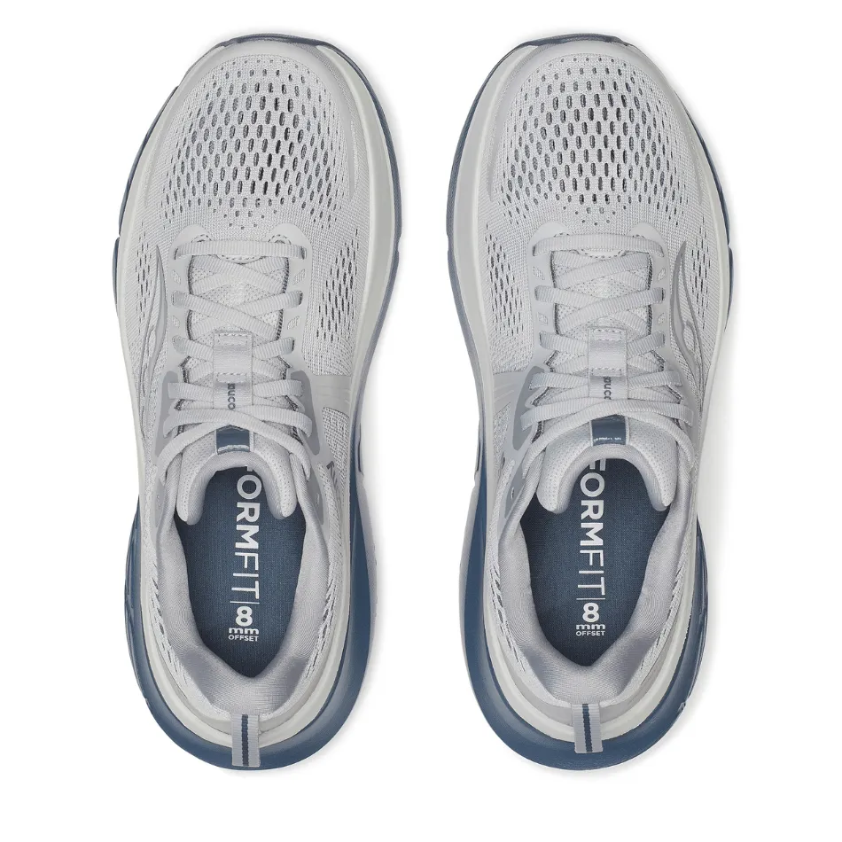 Flat Shoes For Strength Training Saucony Men's Guide 18 Running Shoes in Fossil/Dusk AW25