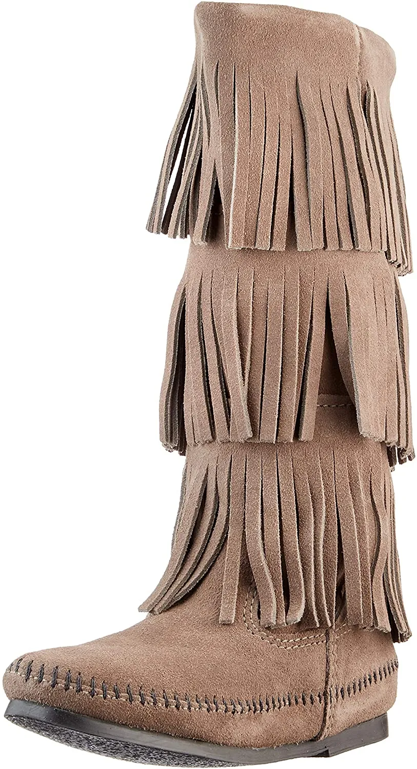 Minnetonka Women's 3-Layer Fringe Boot Korkers Wading Boots