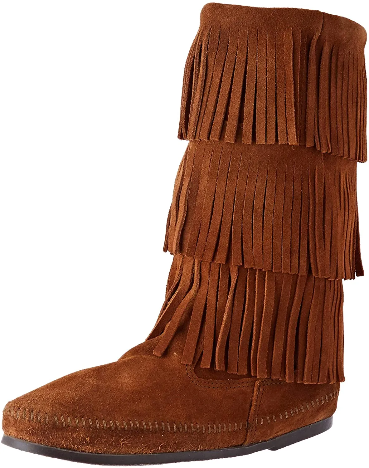 Minnetonka Women's 3-Layer Fringe Boot Mantarraya Boots