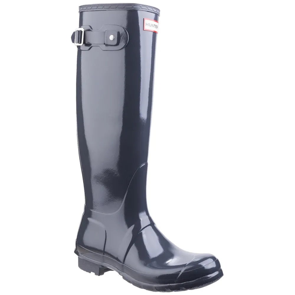 Hunter Original Tall Gloss Wellington Boots West Knee High Boots
