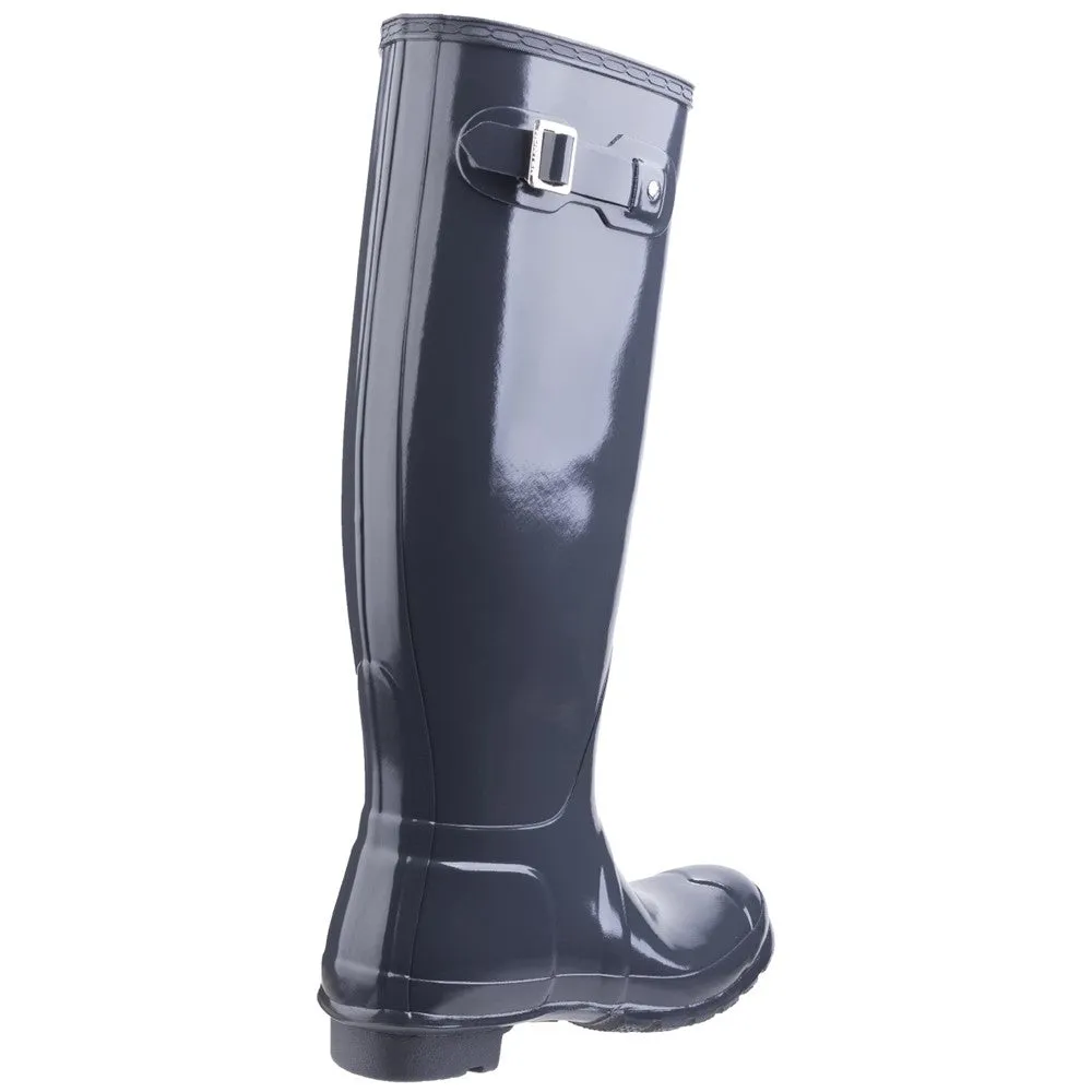Hunter Original Tall Gloss Wellington Boots Circle G Boots