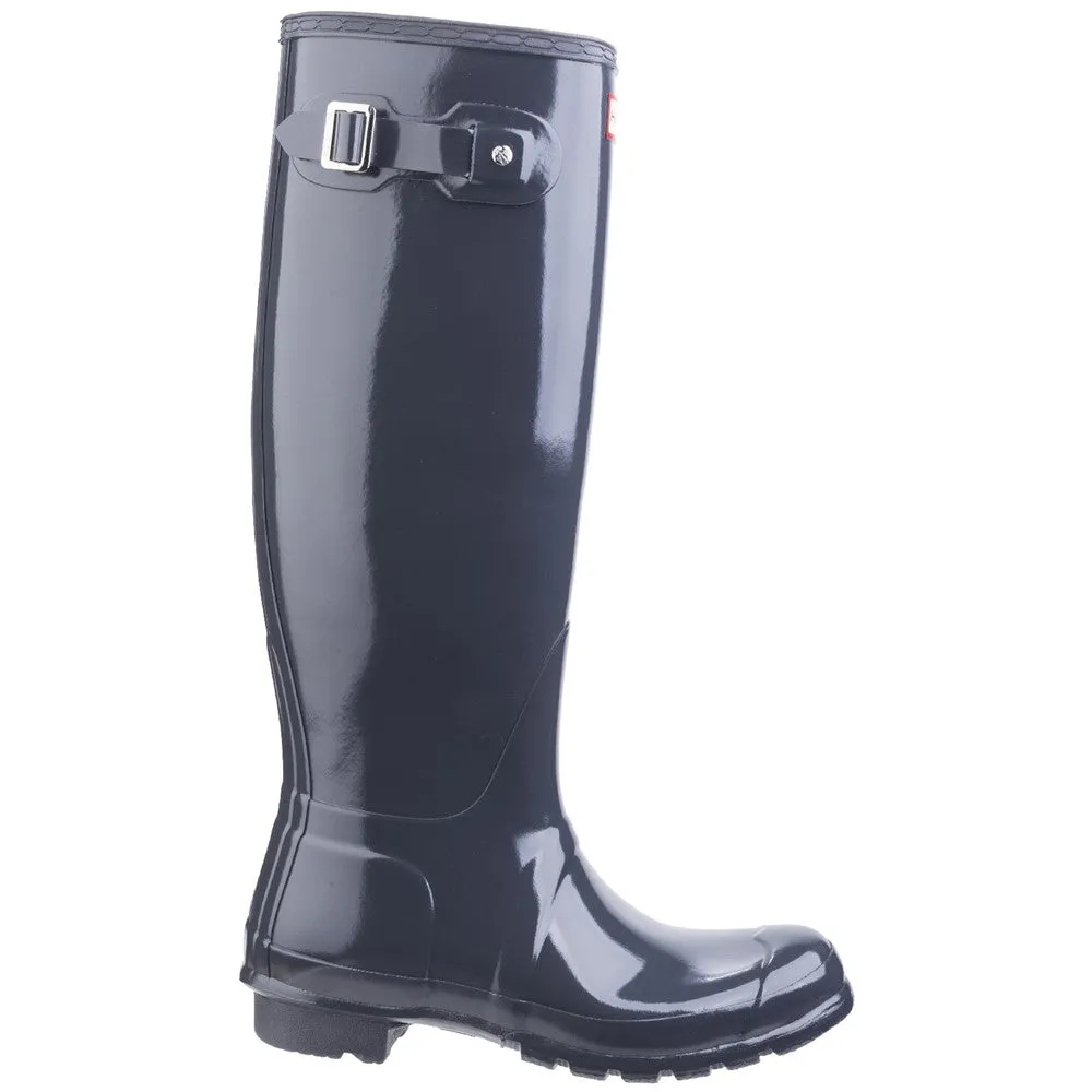 Hunter Original Tall Gloss Wellington Boots Comfortable Snow Boots