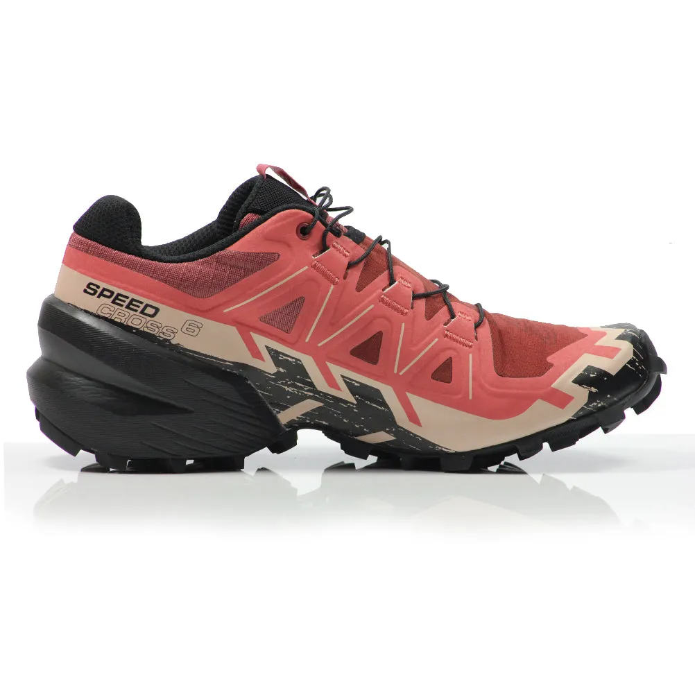 Salomon Speedcross 6 Women's Trail Shoe - Cow Hide/Black/English Rose Glycerin Gts 21 Running Shoes