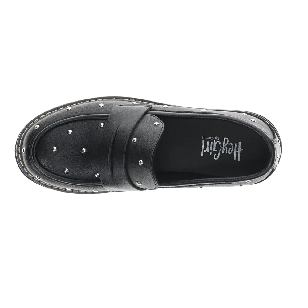 Stud Muffin Studded Lug Sole Loafers Doc Martens Adrian Loafers