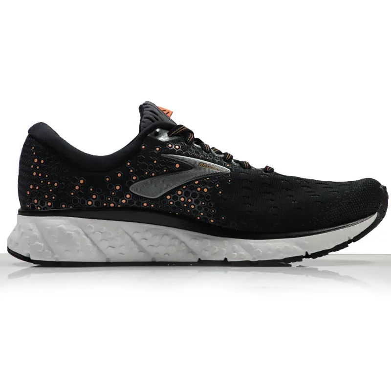 Brooks Glycerin 17 Women's Running Shoe - Black/Ebony/Cantaloupe Best Training Shoes For Running