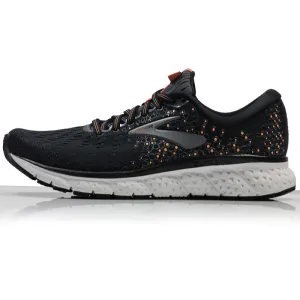 Brooks Glycerin 17 Women's Running Shoe - Black/Ebony/Cantaloupe Proper Running Shoes For Flat Feet