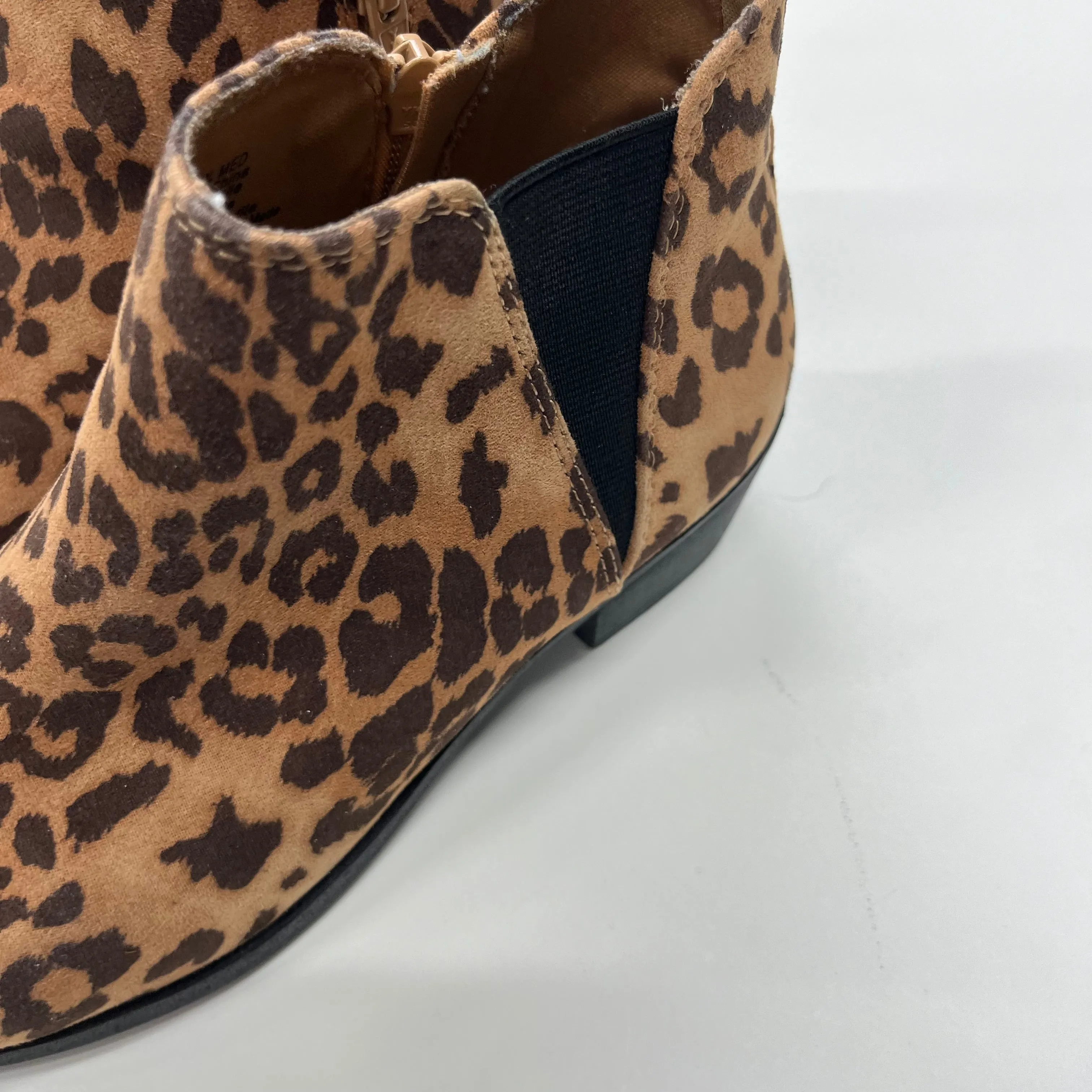 Suede Platform Ankle Boots Boots Ankle Heels By So  Size: 7.5