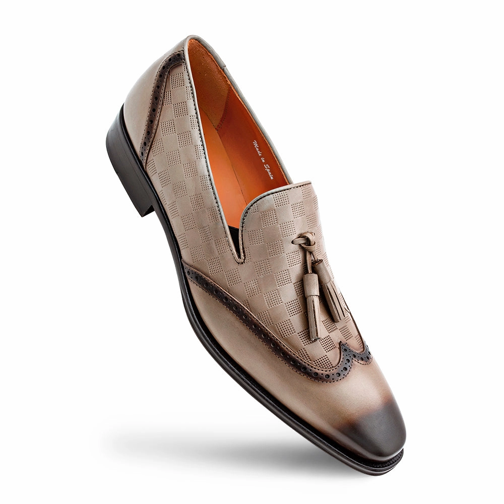 Embossed Tassel Slip On Classic Slip-on Tiger Floral Shoe