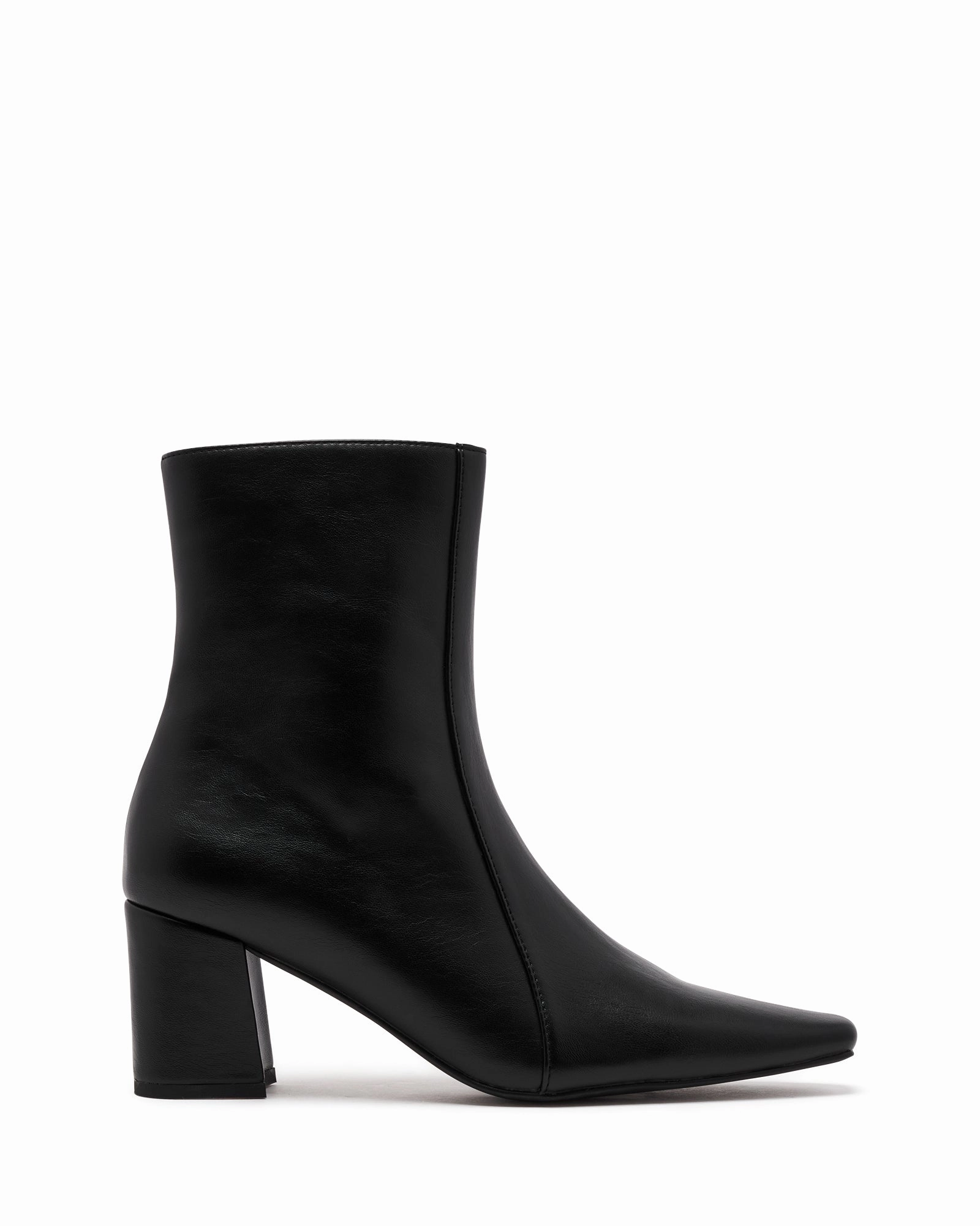 Sway Ankle Boot Black Taupe Ankle Boots Leather