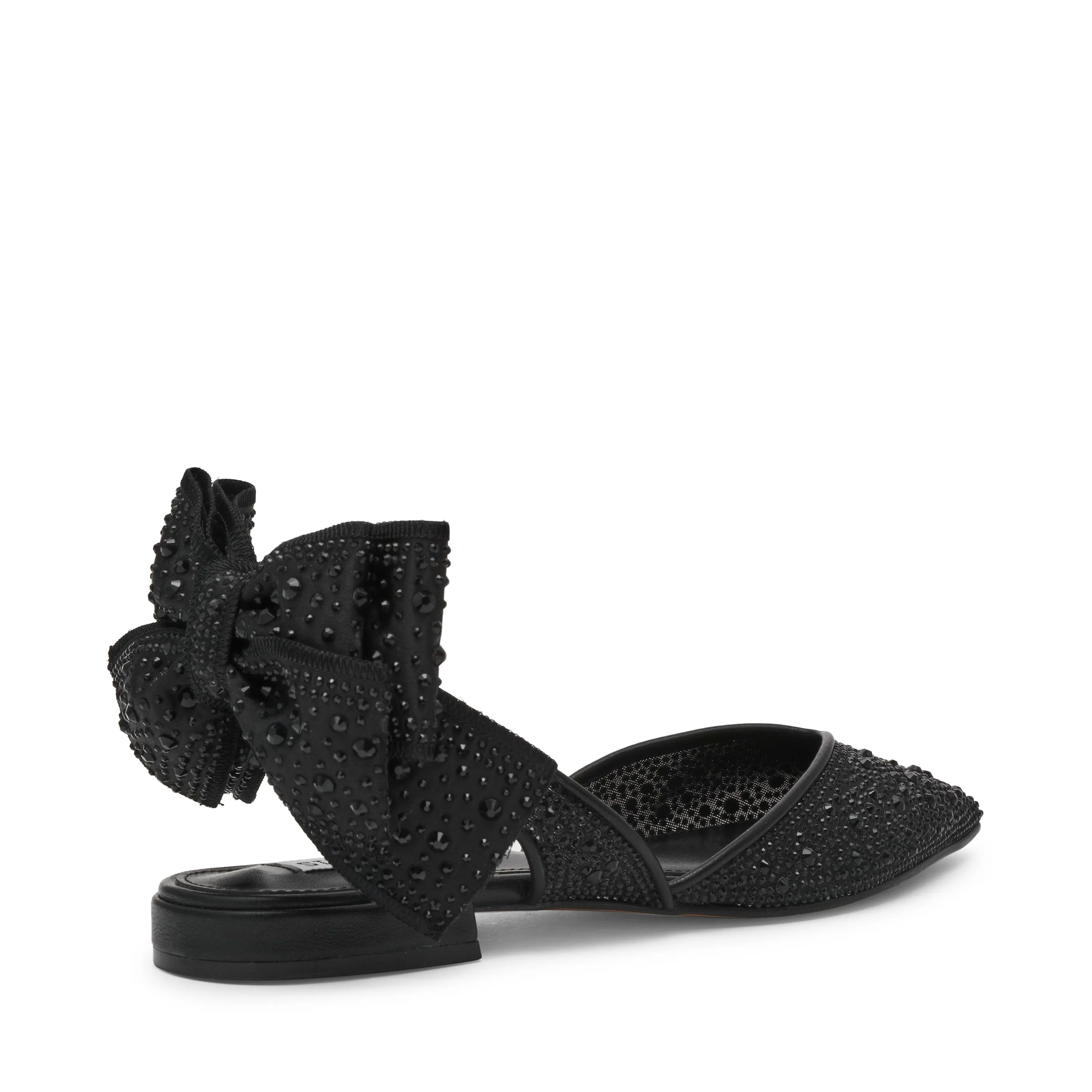 Synthia-Mr Flat Shoe BLACK Add Heel To Flat Shoe
