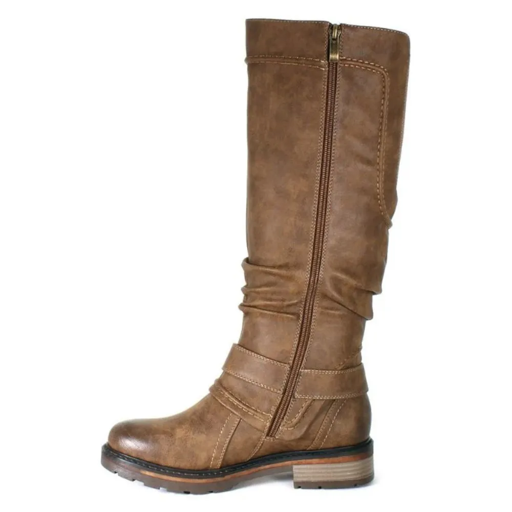 Magnum Boots Wanderlust Fiona-3 Dark Tan Tall Boot (Women's)