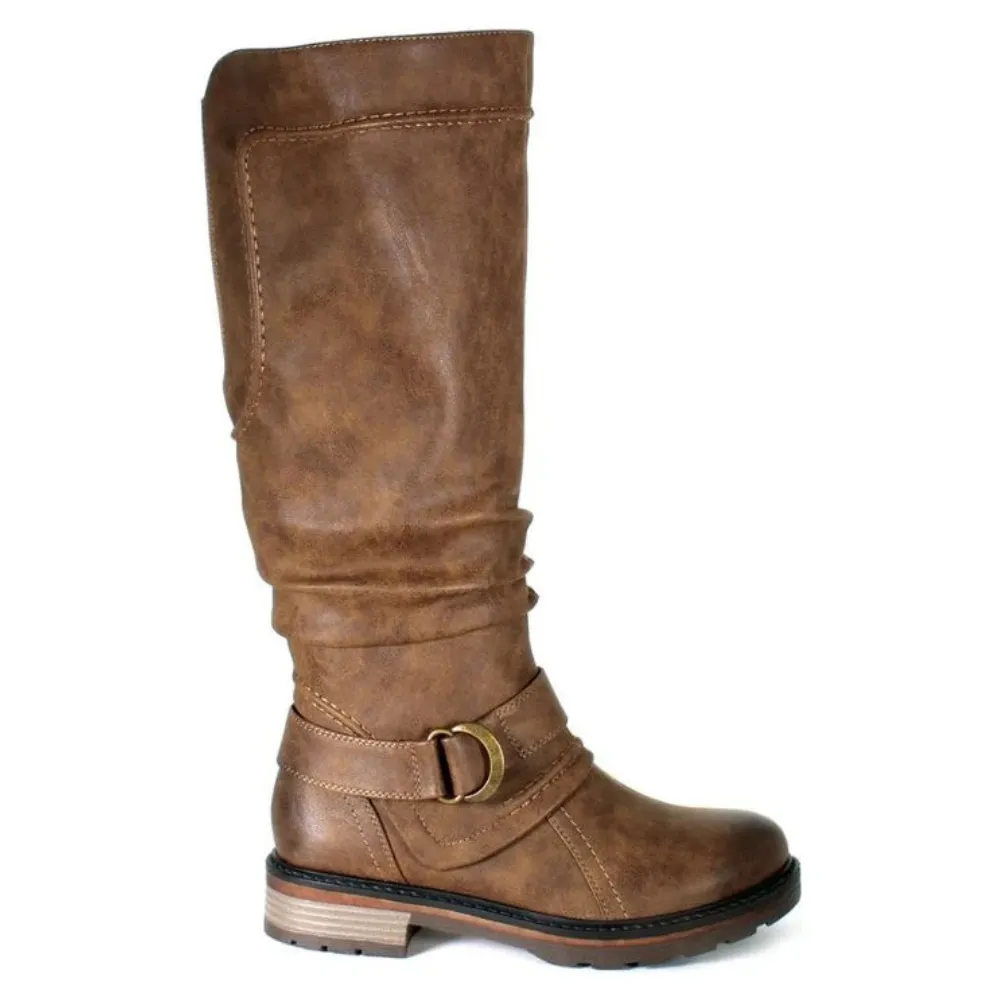 Cowgirl Boots Outfit Wanderlust Fiona-3 Dark Tan Tall Boot (Women's)
