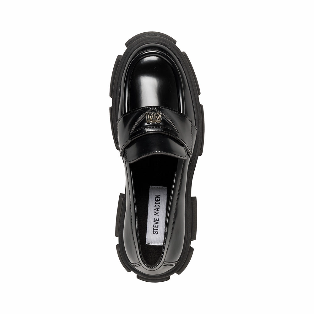 Talsy Flat Shoe BLACK/ BLACK Bow Flat Shoes