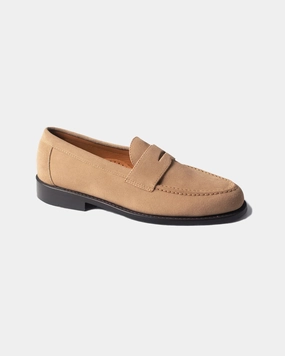 Loafers Review Tan Suede Penny Loafers