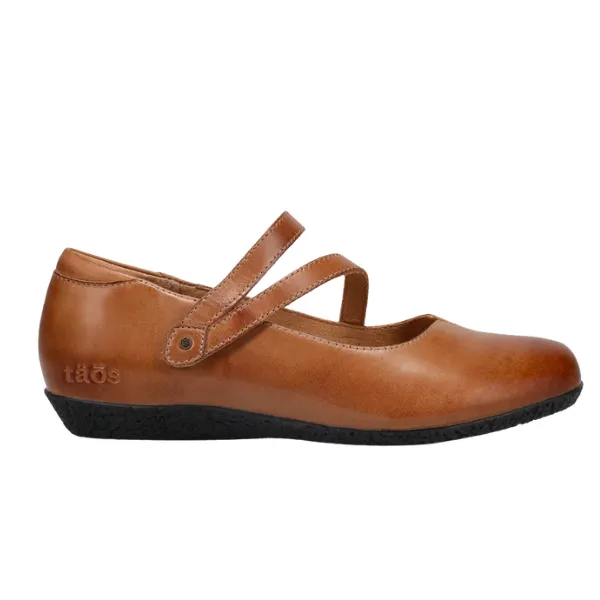 Slip On Leather Loafers Taos Women's Banter Caramel