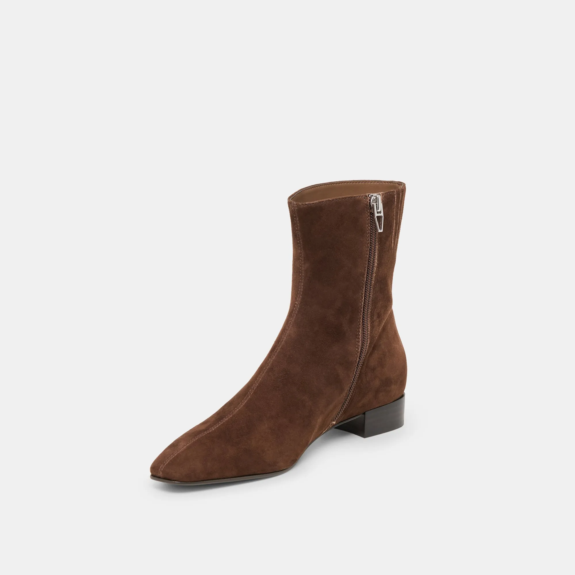TARINE BOOTIES DK BROWN NUBUCK Boots On The Ground Line Dance
