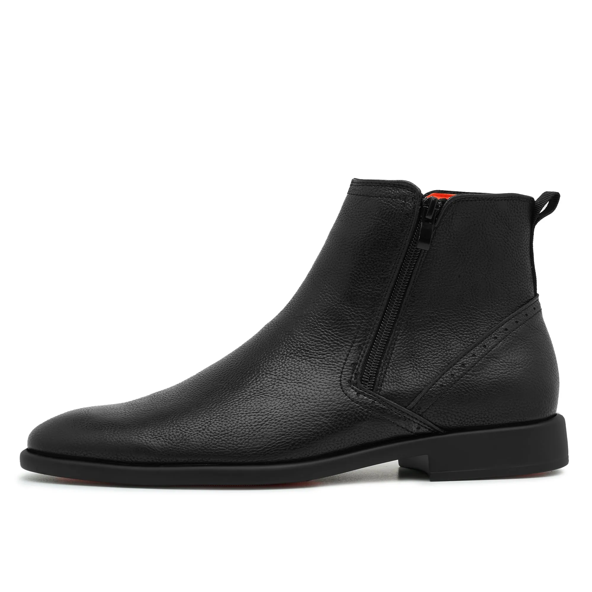 Composite Safety Boots Tayno The Coupe Leather Chelsea Boot Black