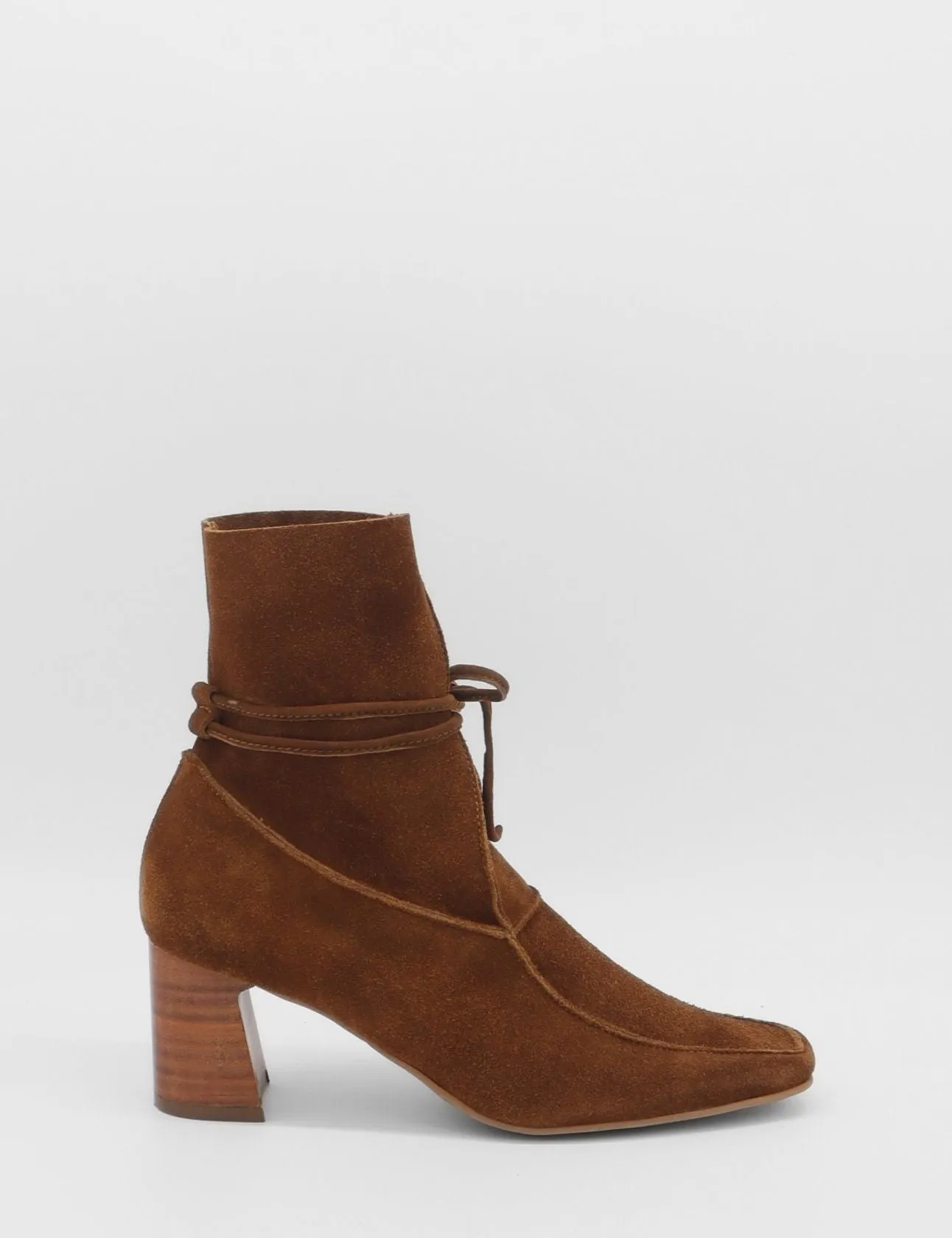 Water Proof Cowboy Boots Awakening ankle boots in brown suede leather womens shoes