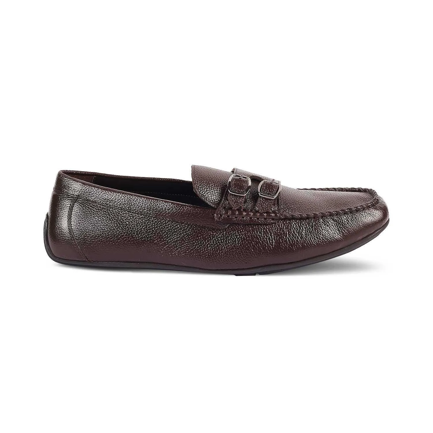 Do Leather Loafers Stretch The Roby Brown Men's Double Monk Shoes Tresmode