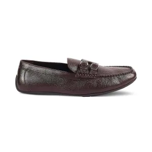 The Roby Brown Men's Double Monk Shoes Tresmode Flats And Loafers