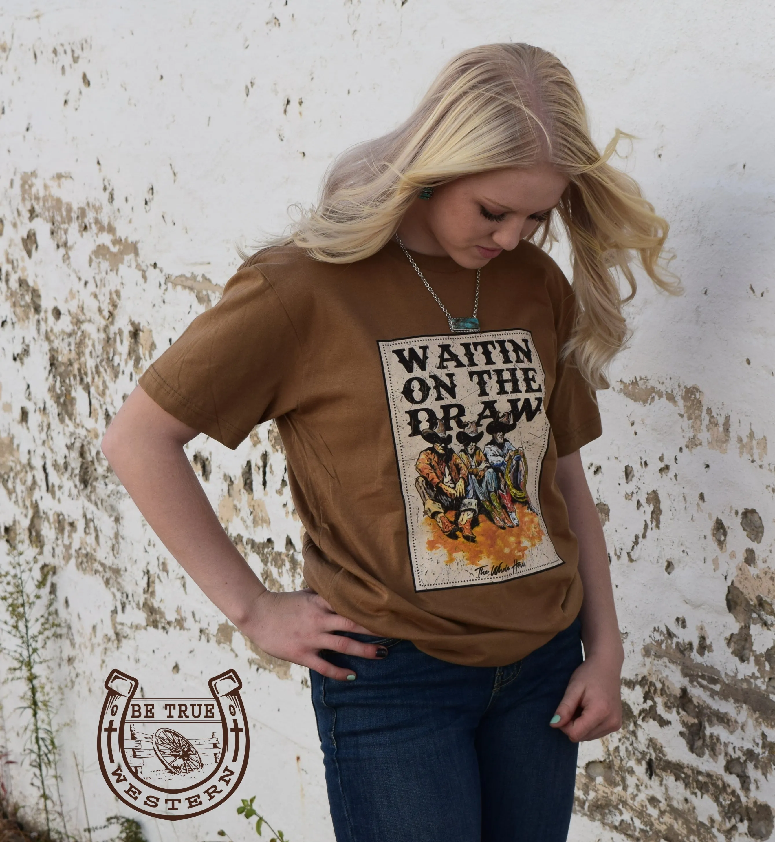 The Waitin On the Draw Graphic Tee Boc Boots